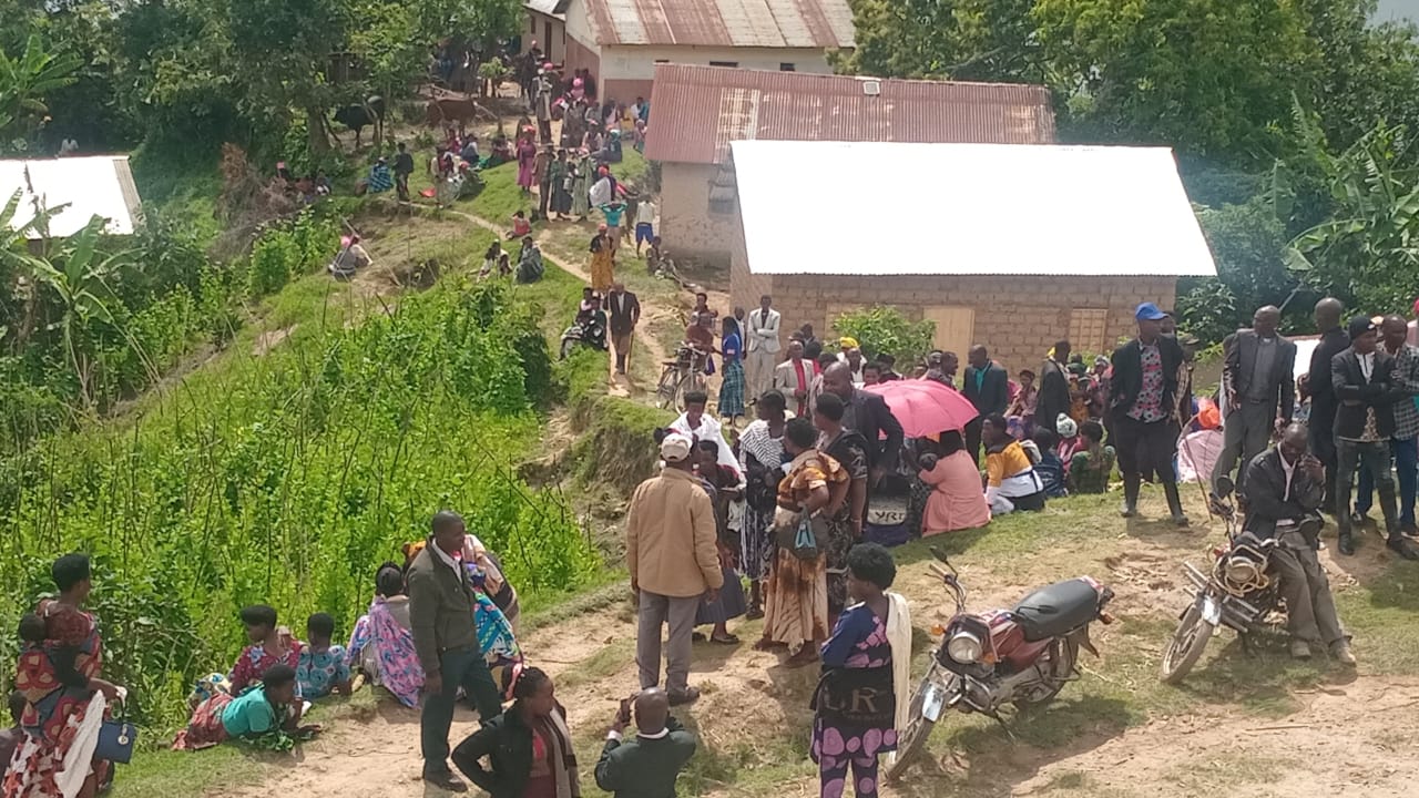 Two Schoolgirls Killed in Landslide Laid to Rest in Shared Grave in Kisoro