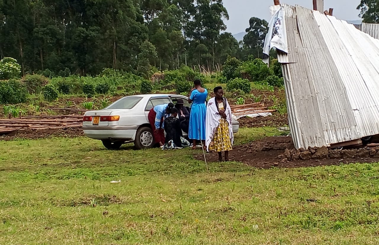 Kakuru Jimmy in Vehicle Prays for some Worshippers After Narrow Escape